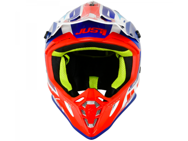 Helmet JUST1 J38 BLADE blue-red-white XL