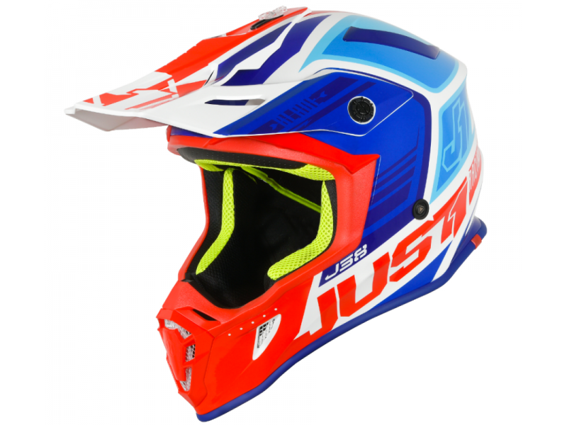 Helmet JUST1 J38 BLADE blue-red-white XL