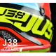 Helmet JUST1 J38 BLADE red-lime-black M Helmet JUST1 J38 BLADE red-lime-black M