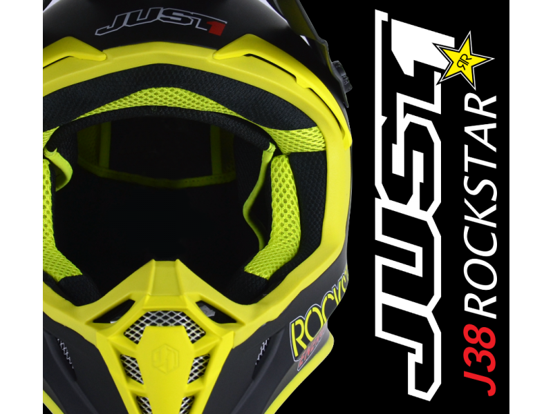Helmet JUST1 J38 ROCKSTAR XL Helmet JUST1 J38 ROCKSTAR XL