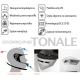 Helmet TONALE SOLID integral black gloss M ORIGINE