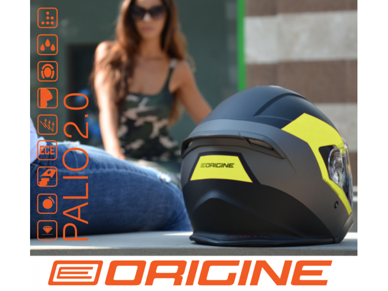 Helmet PALIO 2.0 SOLID black-matte L ORIGINE