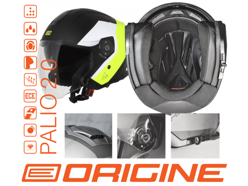 Helmet PALIO 2.0 SOLID titanium-matte M ORIGINE