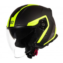 Helmet PALIO TECHY Fluoresent Yellow-Black M ORIGINE Helmet PALIO TECHY Fluoresent Yellow-Black M ORIGINE