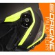Helmet PALIO TECHY Fluoresent Yellow-Black L ORIGINE