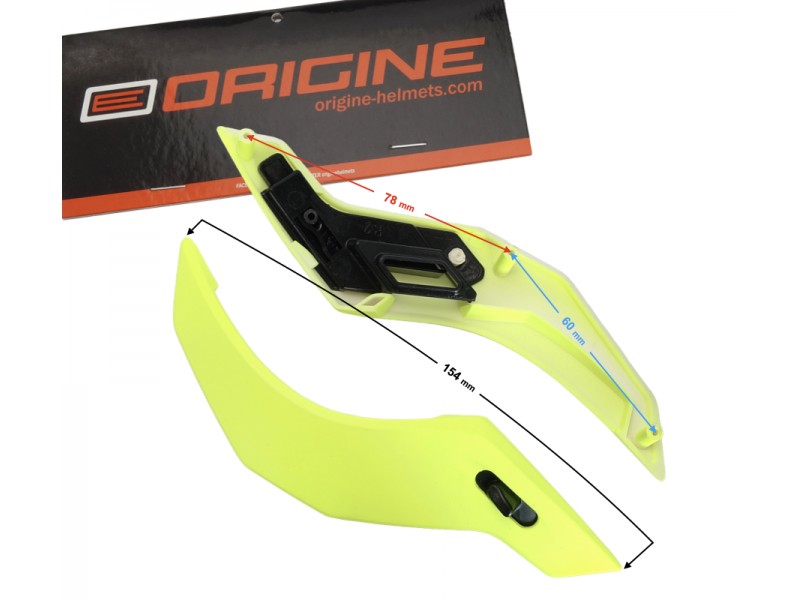 Air inlet fluoresent yellow matte Strada