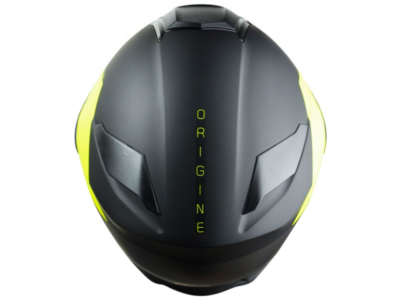 Helmet DELTA BASIC VIRGIN Fluoresent Yellow/Black/Titanium Matte L ORIGIN