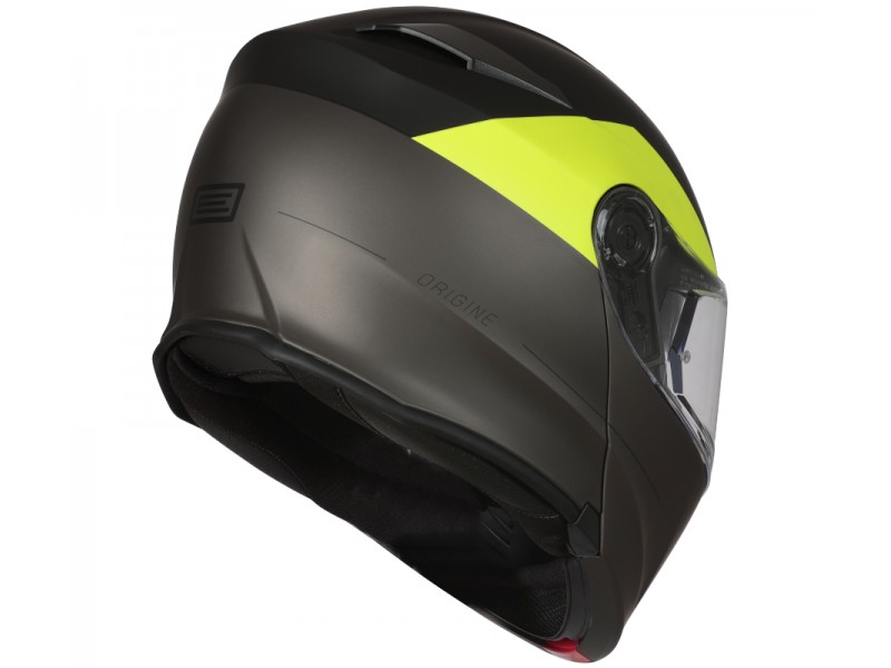 Helmet DELTA BASIC VIRGIN Fluoresent Yellow/Black/Titanium Matte L ORIGIN
