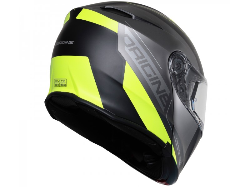 Helmet DELTA Spike fluoresent yellow-black M ORIGIN Helmet DELTA Spike fluoresent yellow-black M ORIGIN