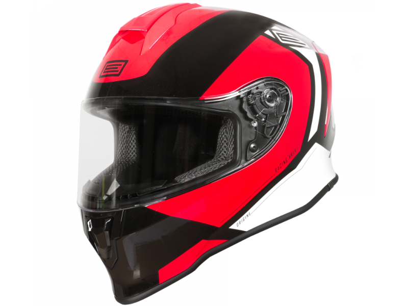 Helmet DINAMO BOLT Red/Black Gloss S ORIGINE