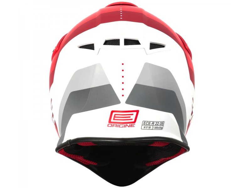 Helmet HERO MX Red/White Matte S ORIGINE
