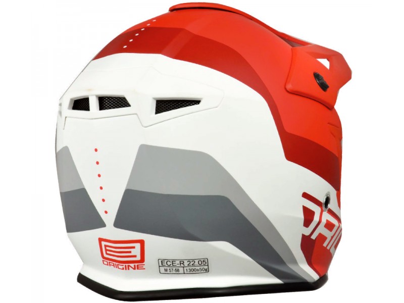 Helmet HERO MX Red/White Matte S ORIGINE