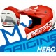 Helmet HERO MX Red/White Matte S ORIGINE