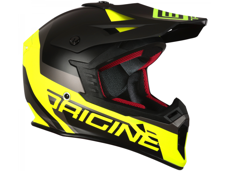 Helmet HERO MX Fluoresent Yellow/Black Matte S ORIGINE