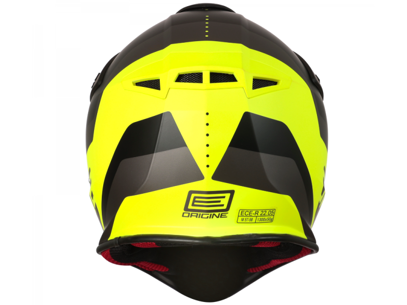 Helmet HERO MX Fluoresent Yellow/Black Matte S ORIGINE