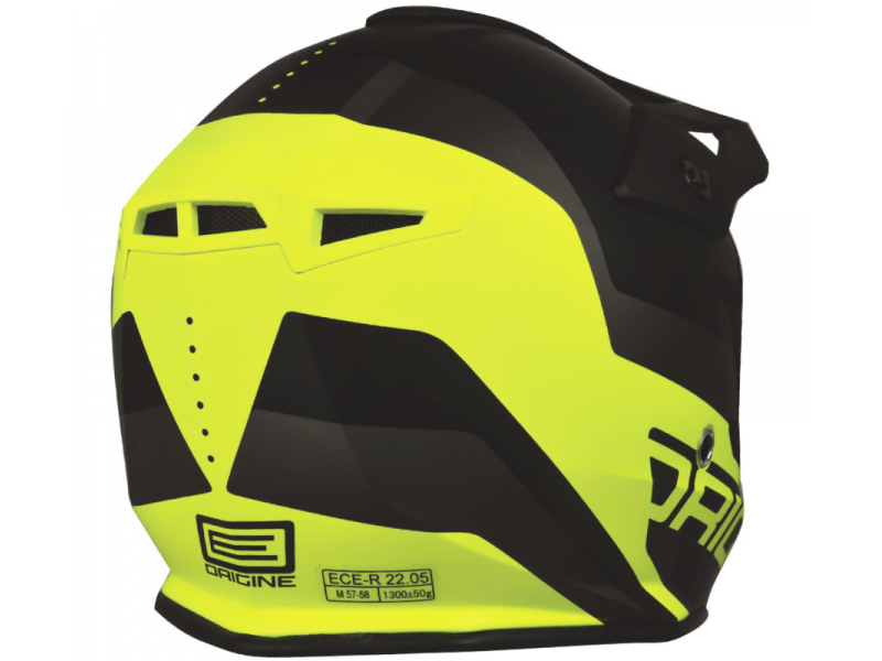 Helmet HERO MX Fluoresent Yellow/Black Matte S ORIGINE