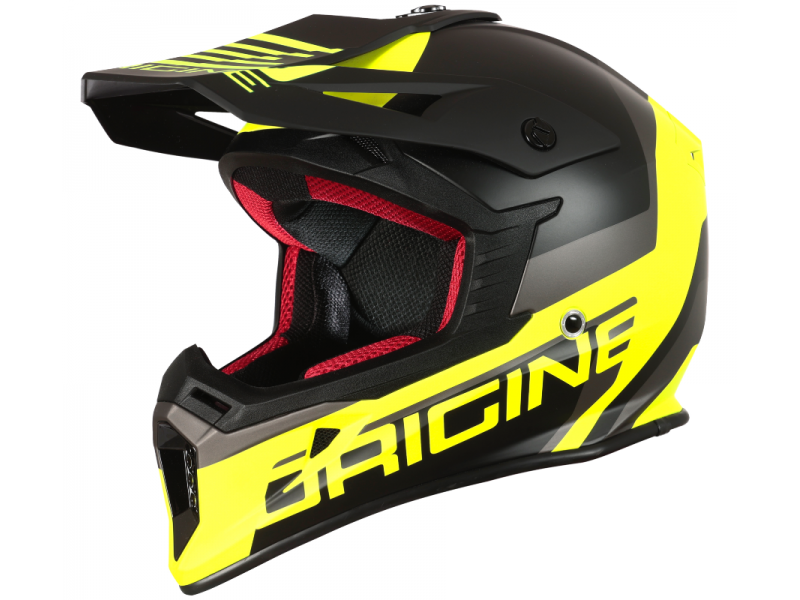 Helmet HERO MX Fluoresent Yellow/Black Matte S ORIGINE