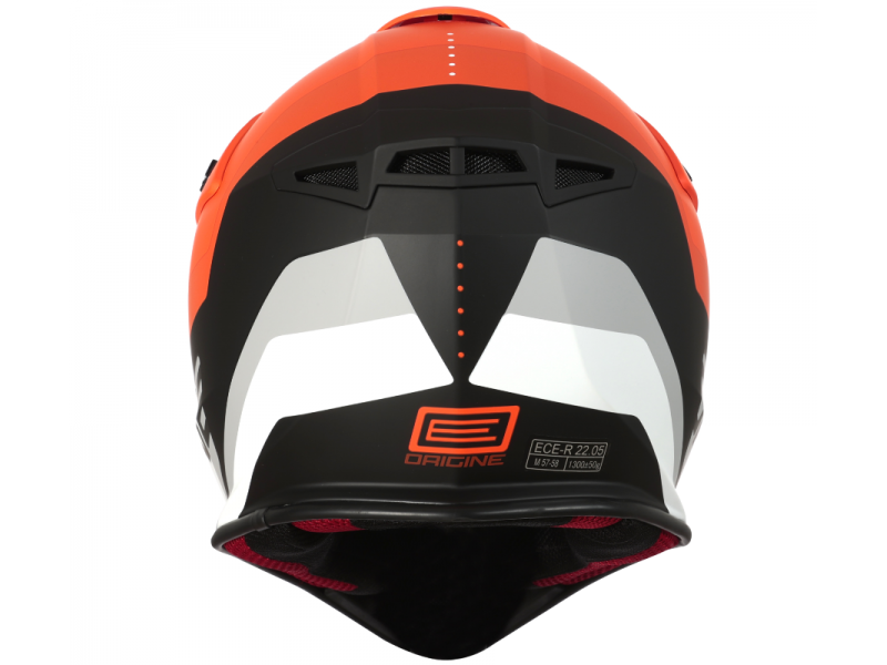 Helmet HERO MX Fluoresent Orange/Black Matte S ORIGINE