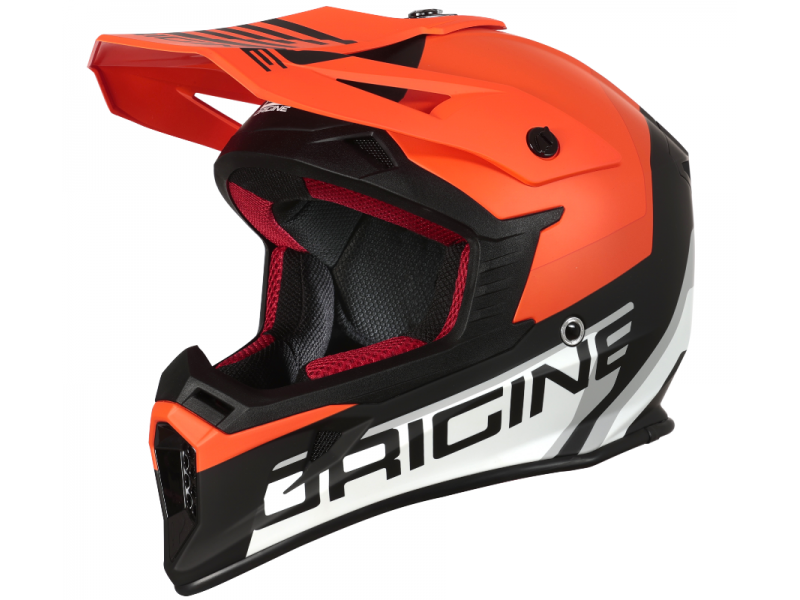 Helmet HERO MX Fluoresent Orange/Black Matte S ORIGINE