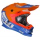 Helmet J-32 KIDS VERTIGO blue fluoresent orange YM ORIGINE Helmet J-32 KIDS VERTIGO blue fluoresent orange YM ORIGINE
