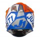 Helmet J-32 KIDS VERTIGO blue fluoresent orange YM ORIGINE Helmet J-32 KIDS VERTIGO blue fluoresent orange YM ORIGINE