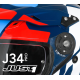 Helmet J34 PRO TOUR fluoresent yellow black M ORIGINE