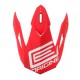 Helmet peak ORIGINE HERO PEAK MX RED WHITE