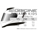 Helmet DINAMO KIDS SOLID White Gloss YL ORIGINE