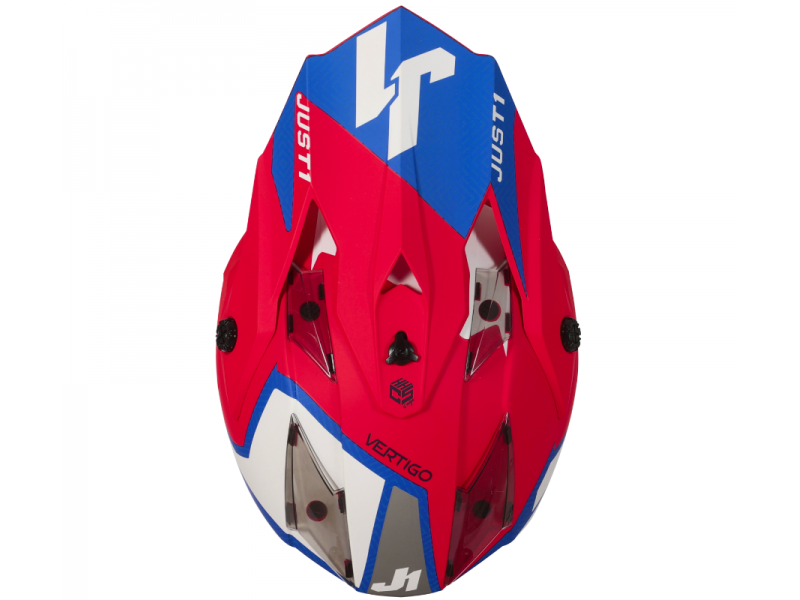 Helmet J-32 KIDS VERTIGO blue white red YM ORIGINE