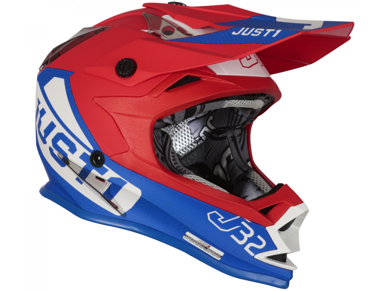Helmet J-32 KIDS VERTIGO blue white red YL ORIGINE