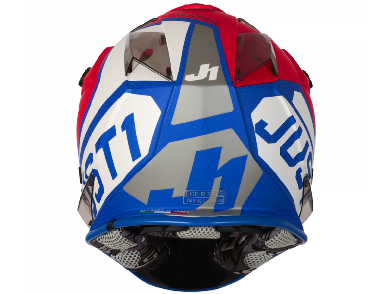 Helmet J-32 KIDS VERTIGO blue white red YL ORIGINE