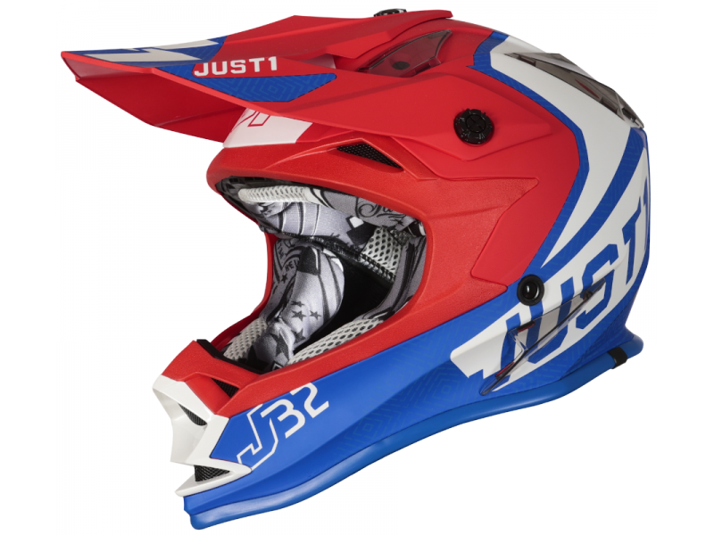 Helmet J-32 KIDS VERTIGO blue white red YL ORIGINE