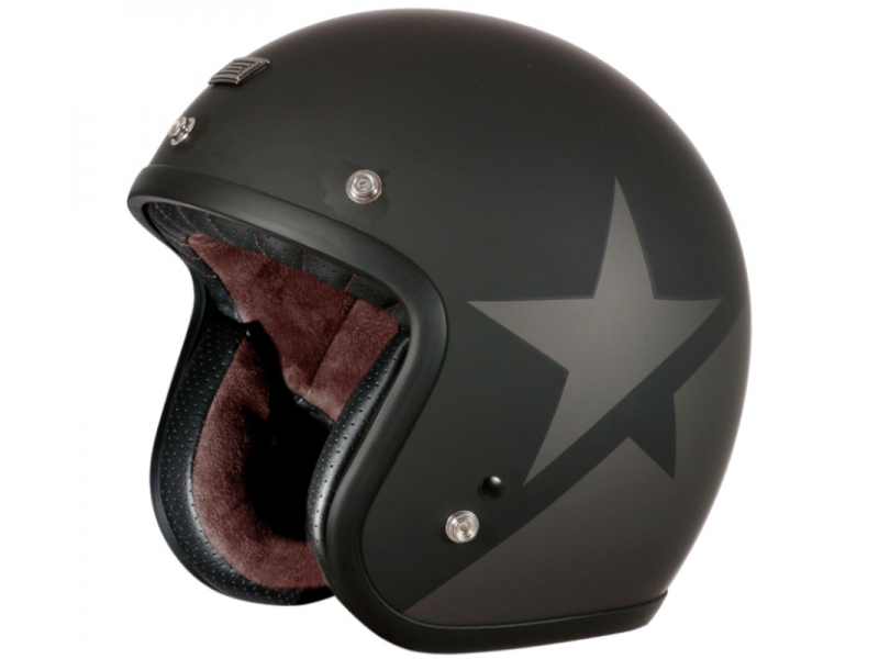 Helmet ORIGINE PRIMO STAR Titanium Matt Black S Helmet ORIGINE PRIMO STAR Titanium Matt Black S