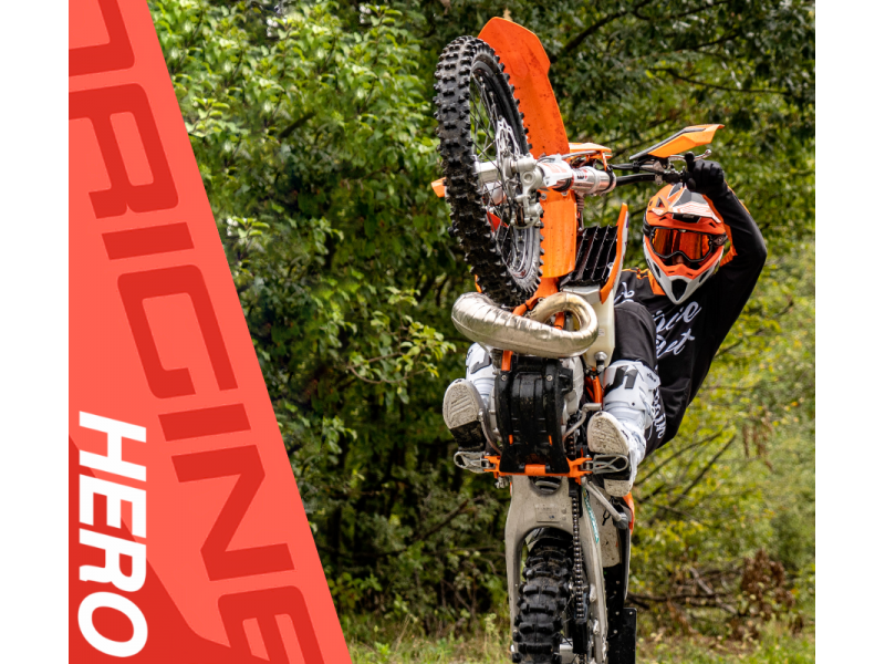 Helmet ORIGINE HERO MX red-white matt XS