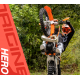 Helmet ORIGINE HERO MX red-white matt XS