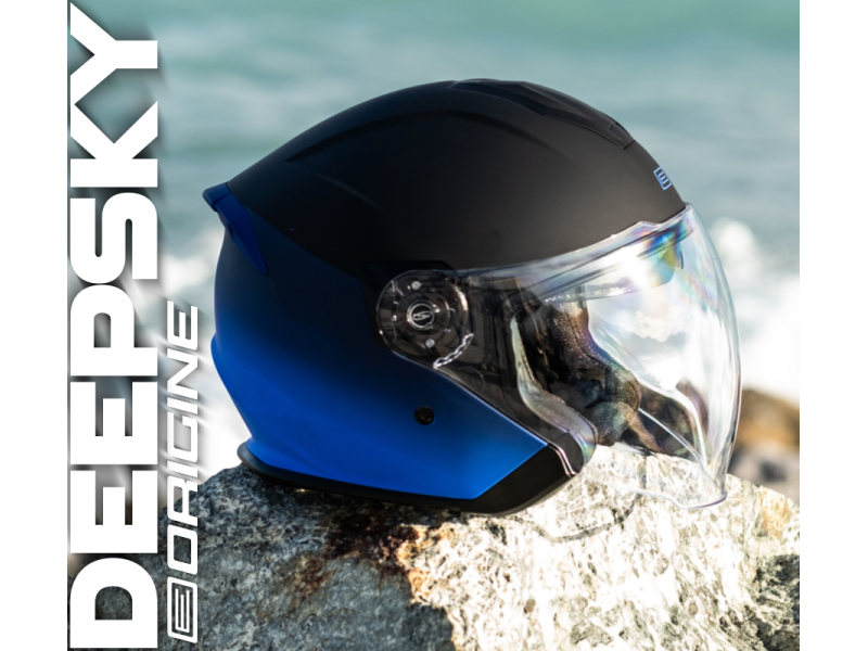 Helmet ORIGINE PALIO 2.0 DEEPSKY gloss blue white M