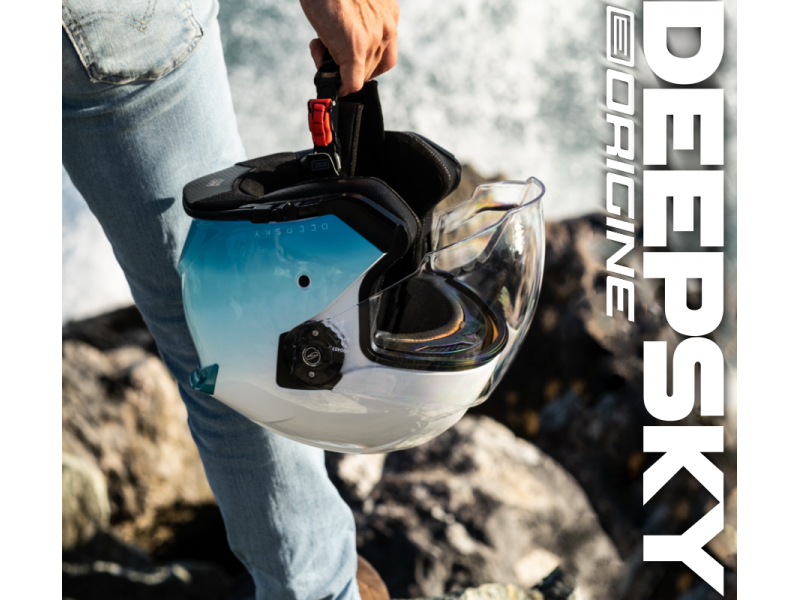 Helmet ORIGINE PALIO 2.0 DEEPSKY gloss blue white M