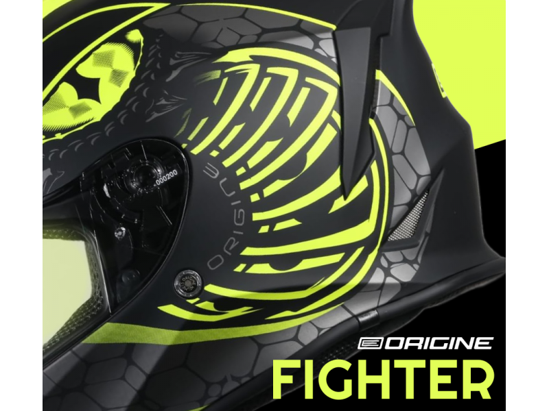 Helmet ORIGINE DINAMO FIGHTER matt titanium black L