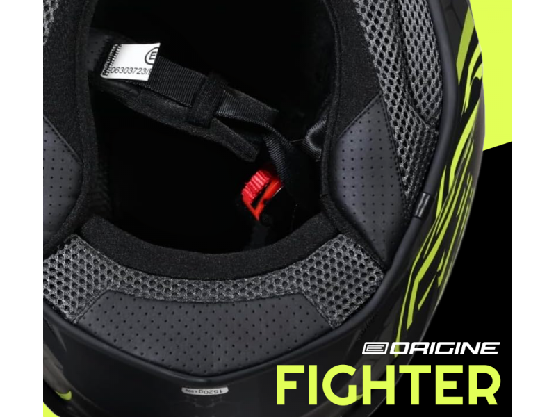 Helmet ORIGINE DINAMO FIGHTER matt titanium black XL