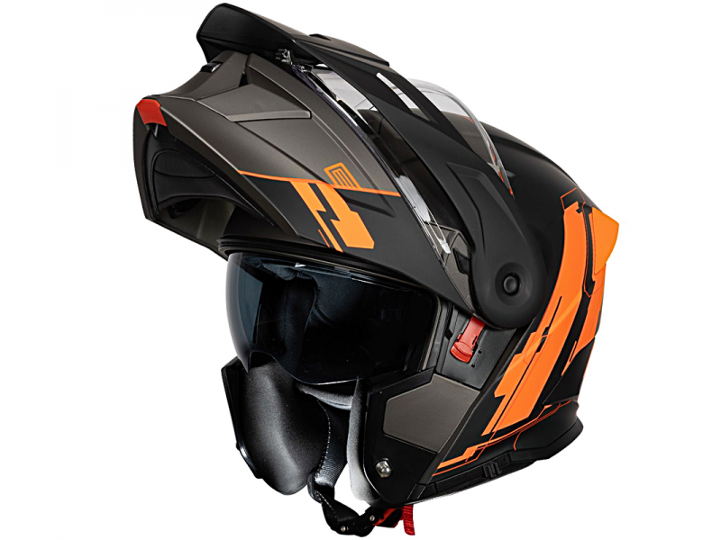 ORIGINE ADVENTURE CYBORG matt fluo orange titanium M helmet