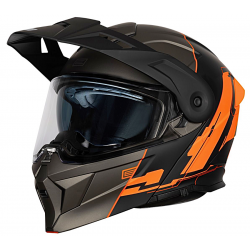 Kask ORIGINE ADVENTURE CYBORG matt fluo orange titanium L Kask ORIGINE ADVENTURE CYBORG matt fluo orange titanium L