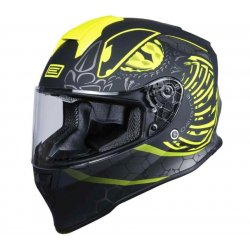 Helmet ORIGINE DINAMO KIDS FIGHTER matt fluo yellow black YM
