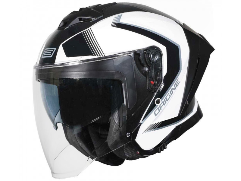 Kask ORIGINE APRICA ESSENTIAL gloss black white XL