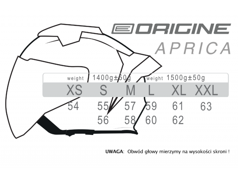 Kask ORIGINE APRICA SOLID matt titanium XL