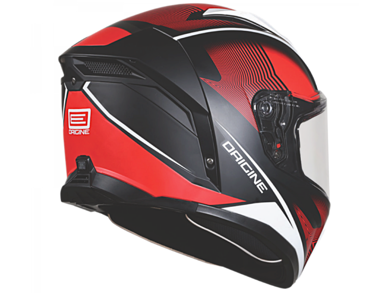 Kask ORIGINE PISTA ELEMENTARY matt red black M