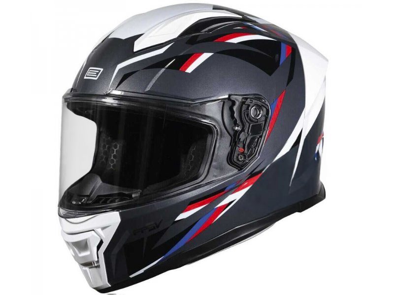 Kask ORIGINE PISTA MESH gloss white cool grey XL