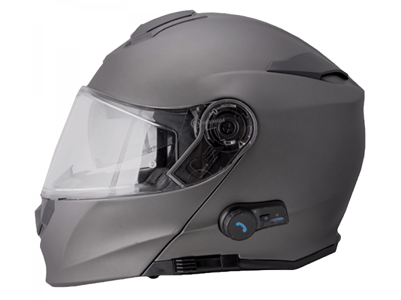 Helmet DELTA BT SOLID Titanium Matte XL ORIGINE