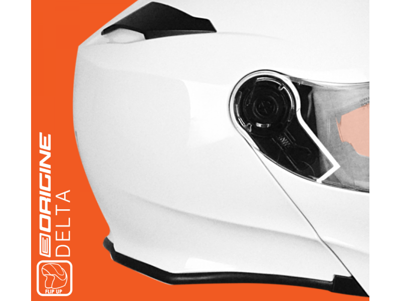 Helmet DELTA BT SOLID Gloss White L ORIGINE