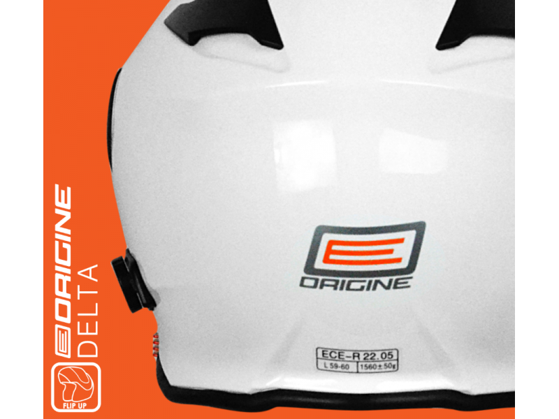 Helmet DELTA BT SOLID Gloss White L ORIGINE