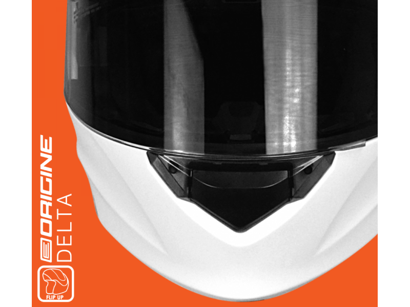 Helmet DELTA BT SOLID Gloss White M ORIGINE